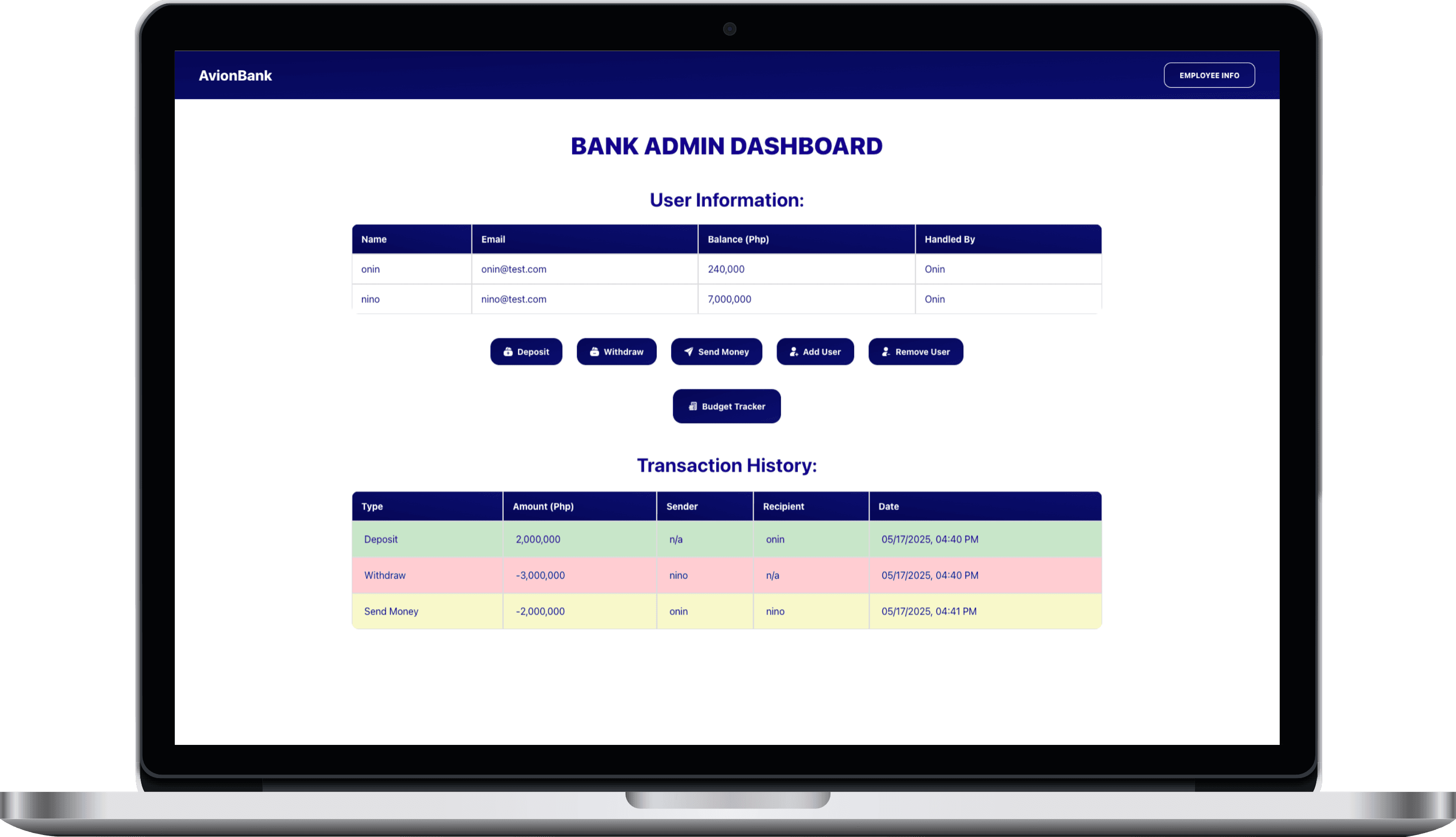 Onin Sibua Banking App Thumbnail